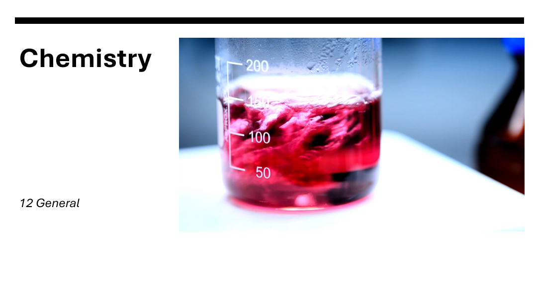 مراجعة هيكل الكيمياء 12 عام