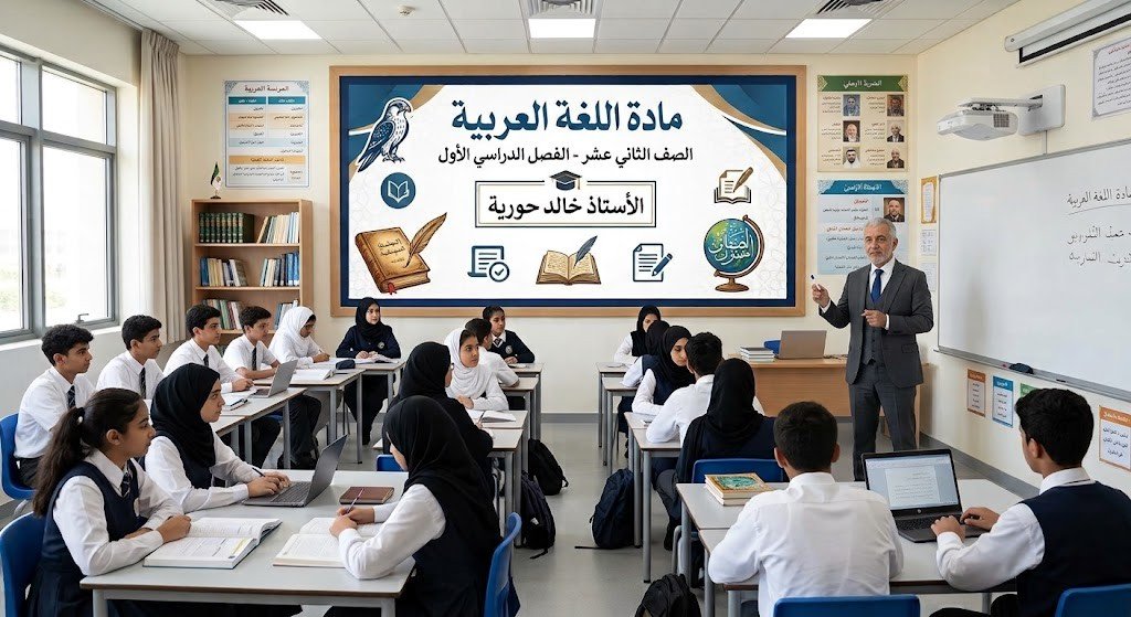 اللغة العربية الثاني عشر