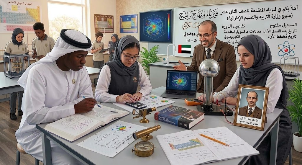 الفيزياء باللغة العربية الاستاذ كمال الكركي